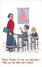 Postcard children school for sale  BRISTOL