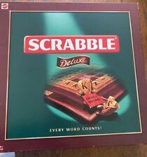 Scrabble deluxe edition for sale  EPSOM