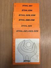 Stihl workshop manuals for sale  BARNSTAPLE