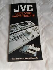 Jvc audio catalogue d'occasion  Bais