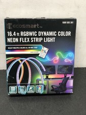 Ecosmart 16,4 pés RGBWIC luz de tira LED dinâmica neon flexível comprar usado  Enviando para Brazil