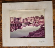 Fotografia PEI vintage fosca década de 1960 New London Harbour 12" X 14" Heckbert Studio, usado comprar usado  Enviando para Brazil