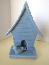 Ceramic blue birdhouse for sale  Altura