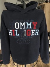 Tommy Hilfiger chłopięca bluza z kapturem niebieska kolor rozm. 152 doskonały stan  na sprzedaż  Wysyłka do Poland