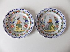 Ancienne paire assiette d'occasion  Briec