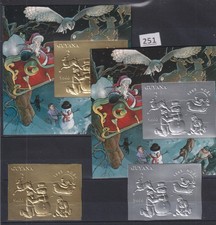 MR GUYANA 1993 - MNH - IMPERF - NOEL, PERROS, GATOS, BÚHO, NIÑOS, HOCKEY SOBRE HIELO segunda mano  Embacar hacia Mexico