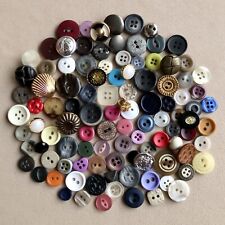 100 small buttons for sale  FLINT