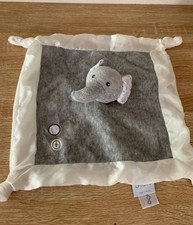Edredom de pelúcia 4bebês - Elefante cobertor de segurança adorável bordas de cetim bebê 30x30cm comprar usado  Enviando para Brazil