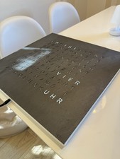 Rahmenlose wortuhr 45x45 gebraucht kaufen  Mögglingen