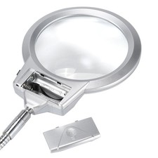 Usado, Lente grande abajur de mesa de mesa lupa iluminada com LED L ISP comprar usado  Enviando para Brazil