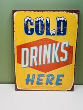 Cold drinks canvas for sale  LEICESTER
