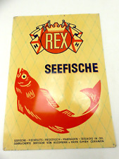 Blechschild metallschild rex gebraucht kaufen  Oldenburg (Oldenburg)