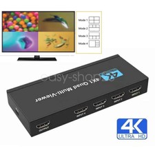 Interruptor 4 em 1 saída 4K HDMI divisor de tela múltipla 4x1 comutador HDMI multivisualizador comprar usado  Enviando para Brazil