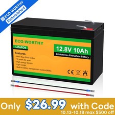 Eco worthy 12v for sale  Los Angeles