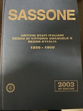 Catalogo francobolli sassone usato  Cagliari