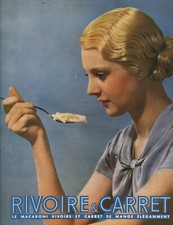 Publicité ancienne rivoire d'occasion  France
