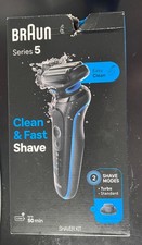 Maquinilla de afeitar eléctrica BRAUN Serie 5 para hombre y recortadora afeitado en seco húmedo modelo 5118s 9264 segunda mano  Embacar hacia Mexico