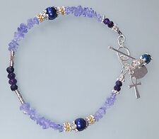 Handmade tanzanite amethyst for sale  LITTLEHAMPTON