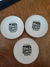 Mini prato de parede lembrança vintage hotel viagem Hyatt Regency trufas porco x 3 comprar usado  Enviando para Brazil