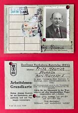 Fahrkarte arbeitslosen grundka gebraucht kaufen  Dresden