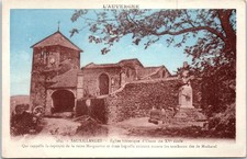 Sauxillanges carte postale d'occasion  France