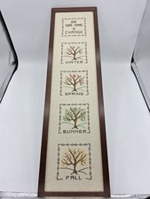 Vintage needlepoint framed for sale  Camden