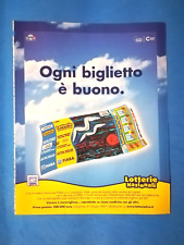 Clipping giornale pubblicita usato  Italia