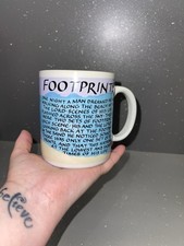 Footprints sand cup for sale  NUNEATON