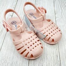 Zapatos de gelatina para niños pequeños talla 7 nuevas sandalias rosa rubor segunda mano  Embacar hacia Argentina