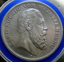 Mark württemberg 1876 gebraucht kaufen  Tiefenbach