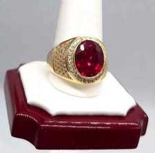4ct oval red for sale  Jamaica