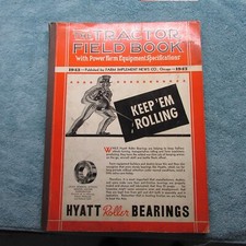 Tractor field book for sale  Columbia City