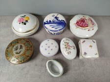Lot bonbonniere porcelaine d'occasion  Yffiniac