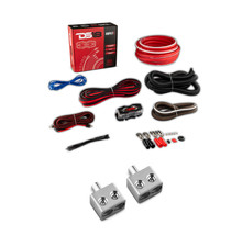 Kit de amplificador DS18 calibre 0 + pacote duplo de redutores de entrada calibre 1/0 comprar usado Kit de amplificador DS18 calibre 0 + pacote duplo de redutores de entrada calibre 1/0 comprar usado  Enviando para Brazil