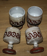 Briglin wine goblets for sale  BURY