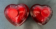 Creuset pair red for sale  LEEDS