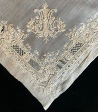 Wedding handkerchief linen usato  Zugliano
