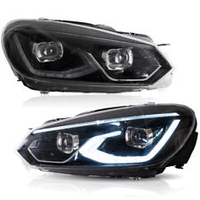 Voll-LED Scheinwerfer mit Startanimation für VW Golf VI MK6 2008–2013 Sequential comprar usado  Enviando para Brazil