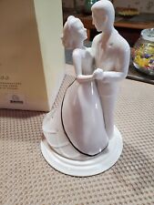 Usado, Estatueta de porcelana LENOX BLISS BRIDE &GROOM CAKE TOPPER comprar usado  Enviando para Brazil