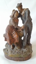 Ancienne figurine terre d'occasion  Criel-sur-Mer