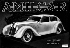 Catalogue brochure amilcar d'occasion  Besançon