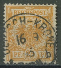 Deutsches reich 1889 gebraucht kaufen  Gleichen