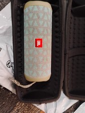 Alto-falante portátil JBL FLIP 4 Bluetooth com estojo de viagem - (cinza-azul-petróleo) comprar usado  Enviando para Brazil