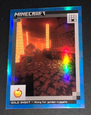 2024 Panini Minecraft lingote dourado azul Prizm SSP/10 comprar usado  Enviando para Brazil