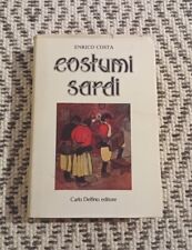 Libro costumi sardi usato  Cuglieri