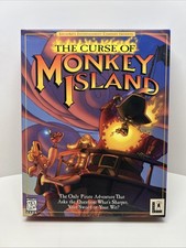The Curse of Monkey Island (1997) Lucas Arts Big Box jogo de PC - sem papelão comprar usado  Enviando para Brazil