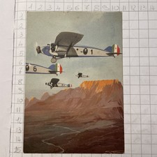 Cartolina collezione aerei usato  Genova