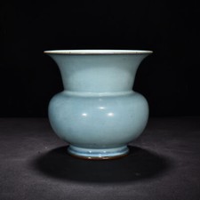 Vaso de flores 9" porcelana retrô canção dinastia jun forno minhoca lama caminhada comprar usado  Enviando para Brazil