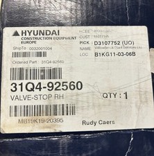Hyundai valve assy for sale  CORBY