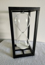 Hourglass black metal for sale  Titusville